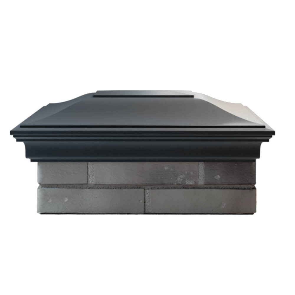 Колпак Zking Монблан Серый на столб 2х1.5 кирпича (515х385мм) в Казани фото