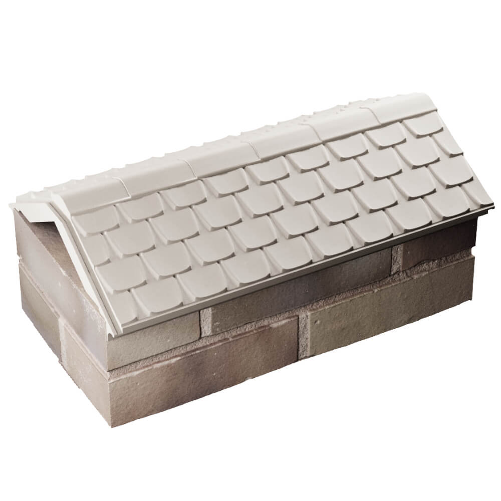 Парапет Zking Эльбрус Бежевый с посадкой на 1 кирпич (255мм) в Казани фото