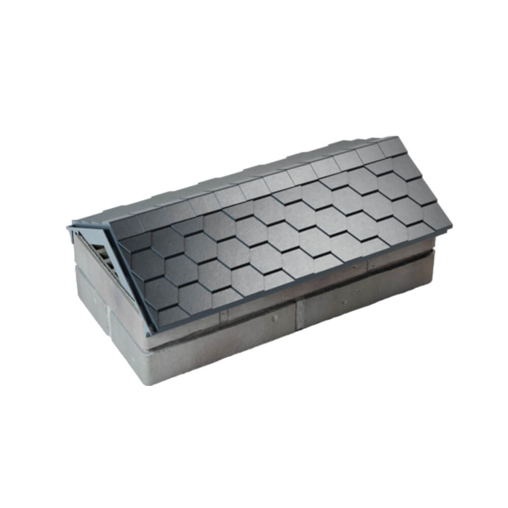 Парапет Zking Эверест Серый с посадкой на 1 кирпич (200/225/255мм) в Казани фото