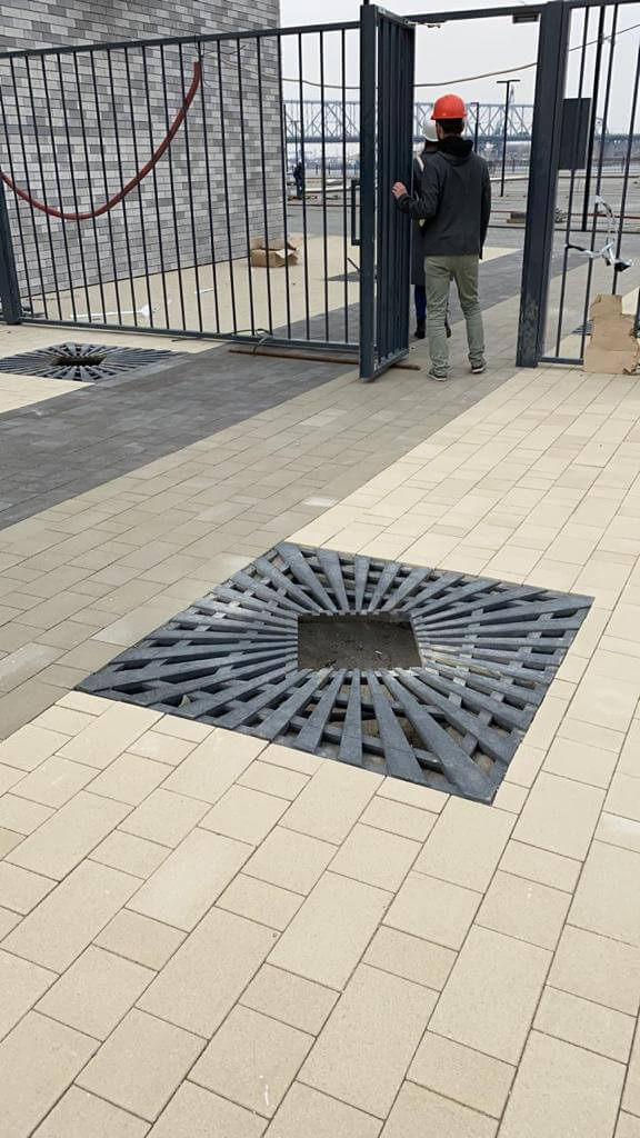 Приствольная решетка для дерева ZKING ATMOSPHERE 1.2х1.2м Черная в Казани фото