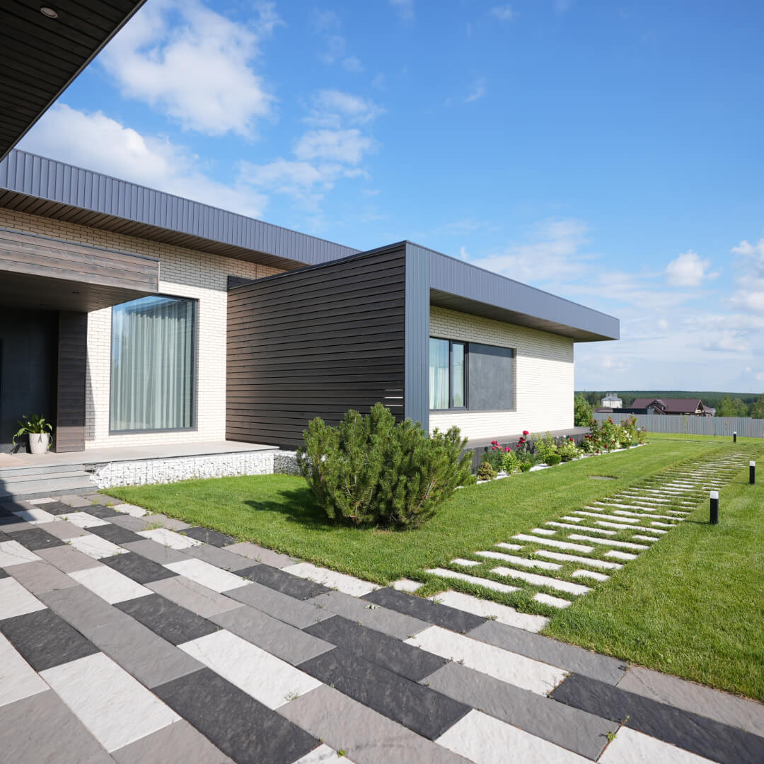 Шаговая плита STONE Светлая Галька 990х330х55мм в Казани фото