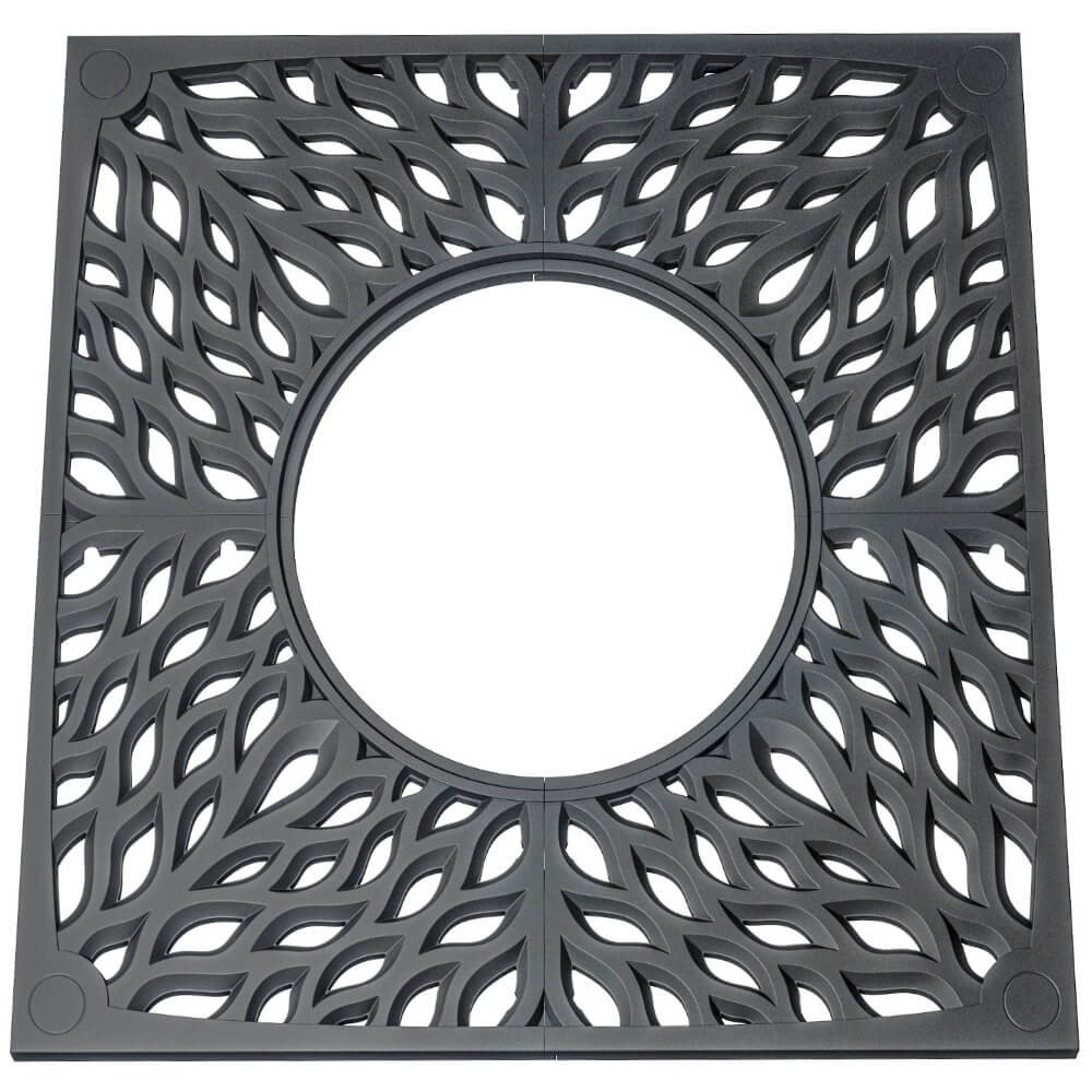 Приствольная решетка для дерева ZKING CRUST 2х2м Черная Казань фото