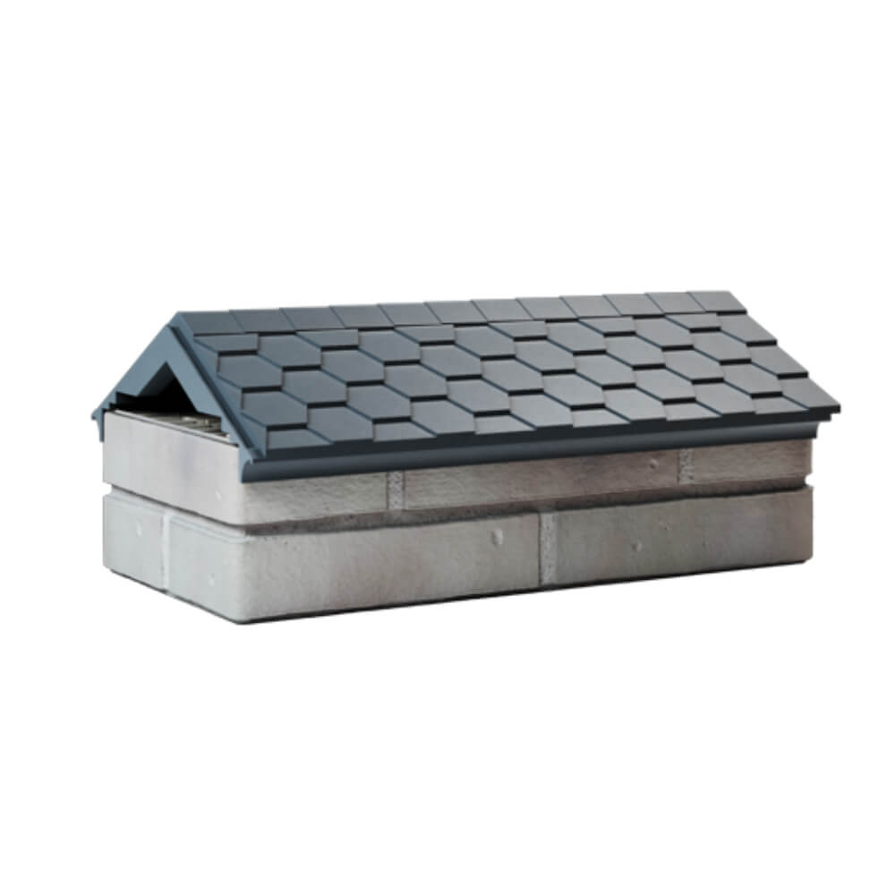 Парапет Zking Эверест Серый с посадкой на 1 кирпич (200/225/255мм) Казань фото