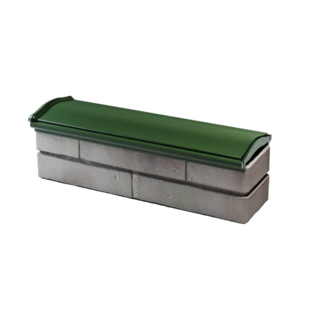 Парапет Zking Монблан Зеленый посадка на 0.5 кирпича (130мм) в Казани фото