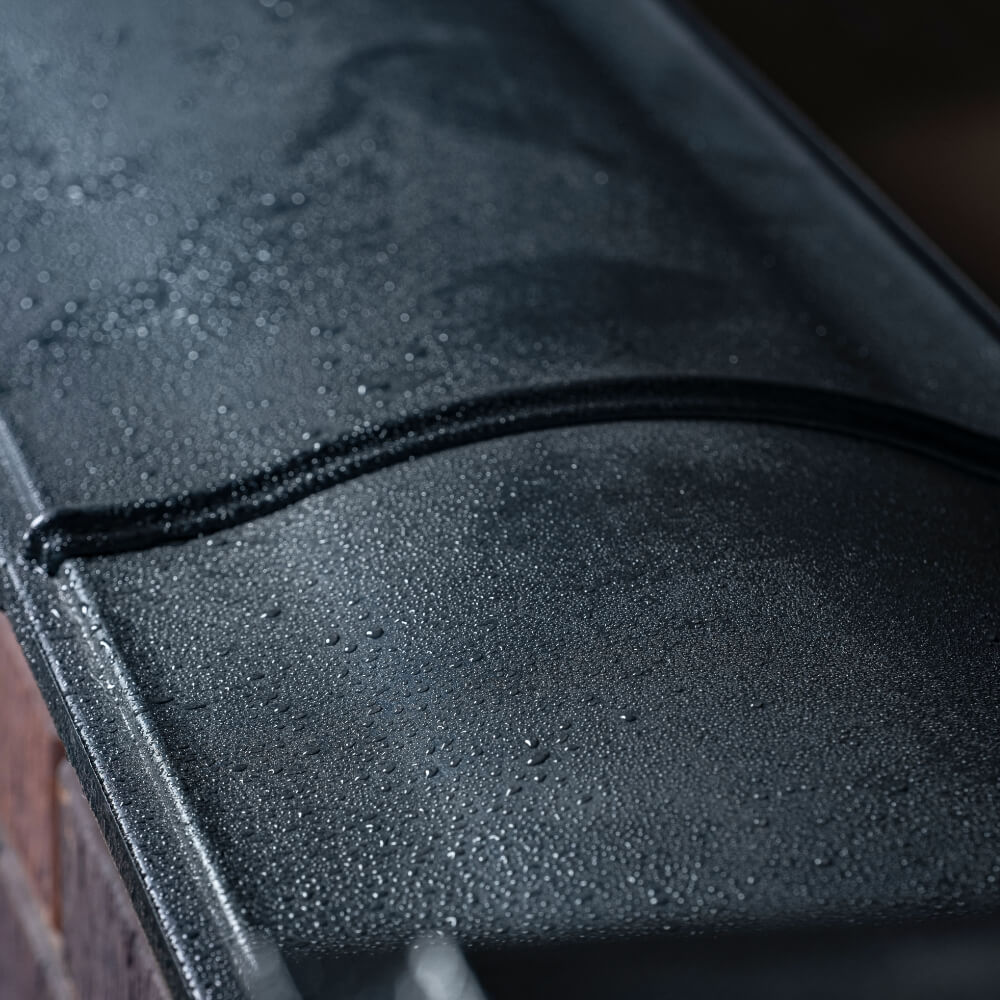 Парапет Zking Монблан Черный посадка на 0.5 кирпича (130мм) в Казани фото