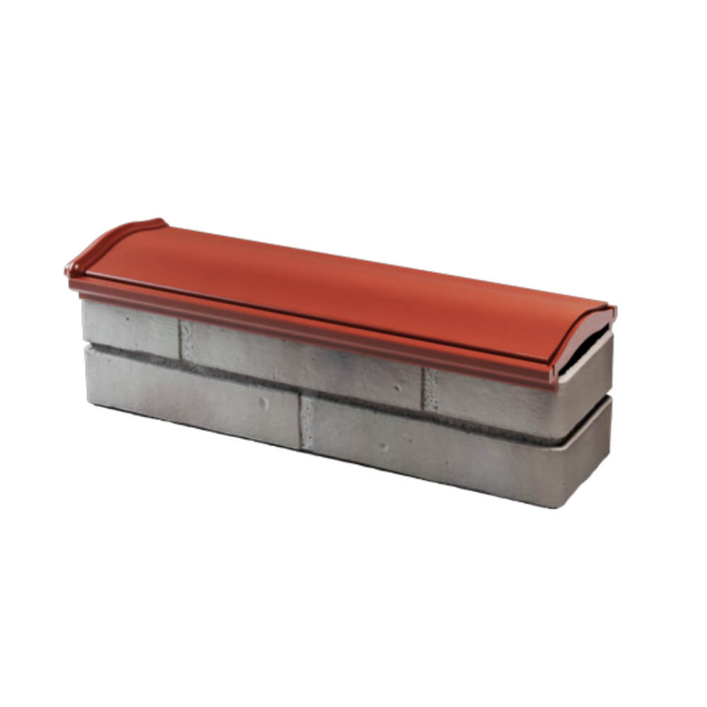 Парапет Zking Монблан Красный посадка на 0.5 кирпича (130мм) в Казани фото