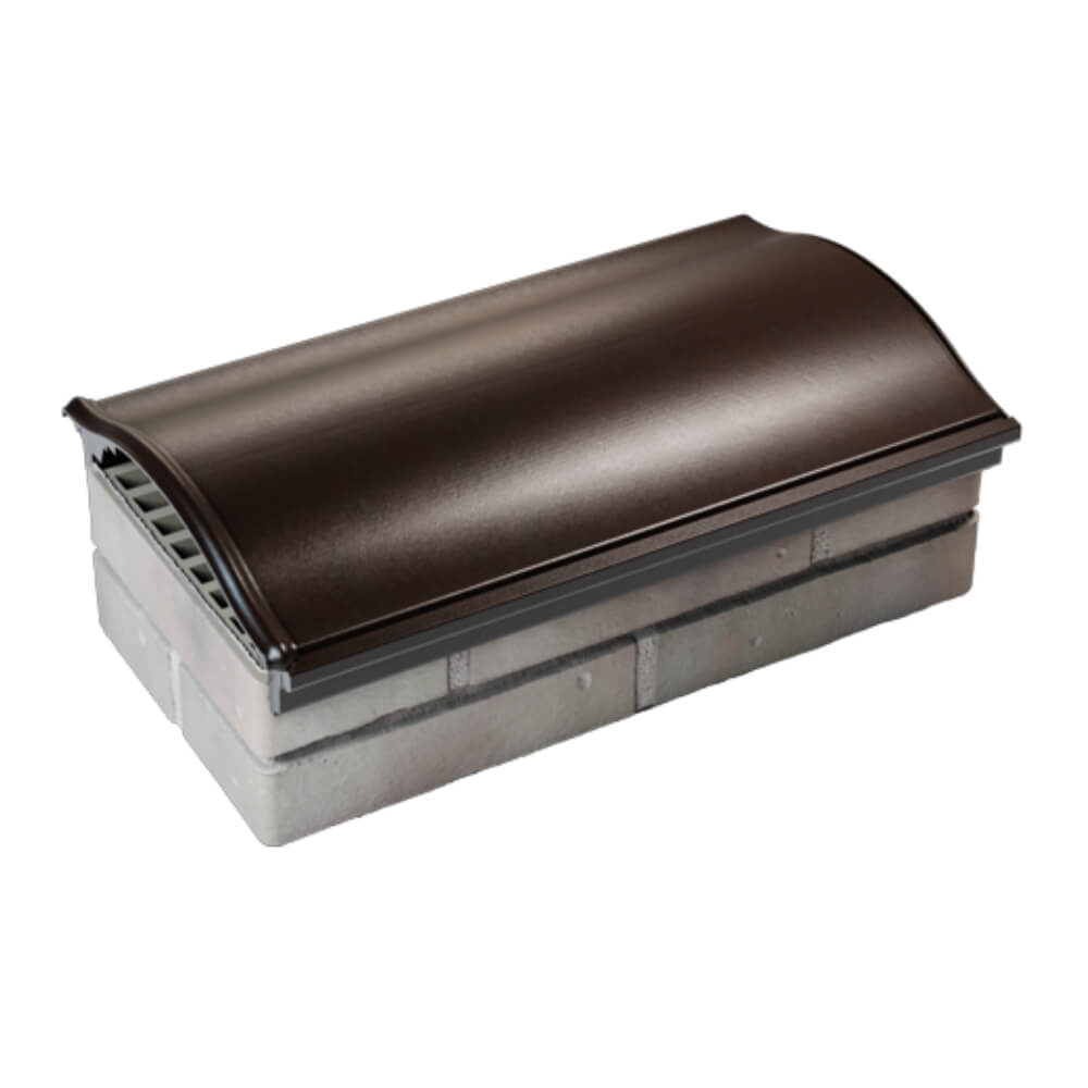 Парапет Zking Монблан Коричневый посадка на 1 кирпич (200/225/255мм) в Казани фото