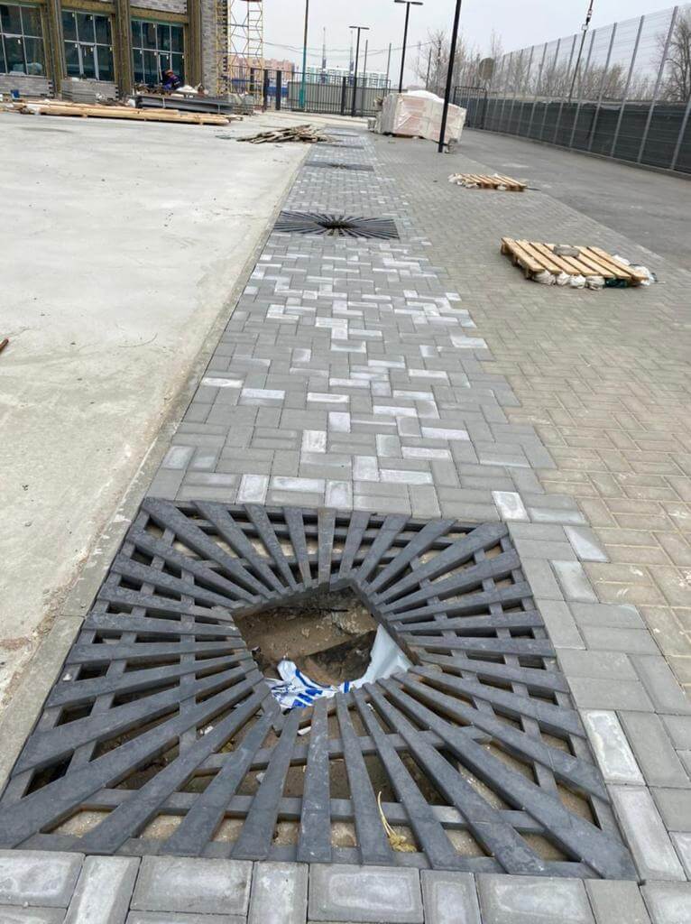 Приствольная решетка для дерева ZKING ATMOSPHERE 1.2х1.2м Черная в Казани фото