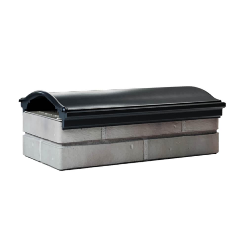 Парапет Zking Монблан Черный посадка на 1 кирпич (200/225/255мм) Казань фото