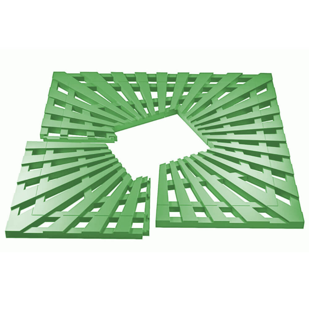 Приствольная решетка для дерева ZKING ATMOSPHERE 1.2х1.2м Зеленая в Казани фото