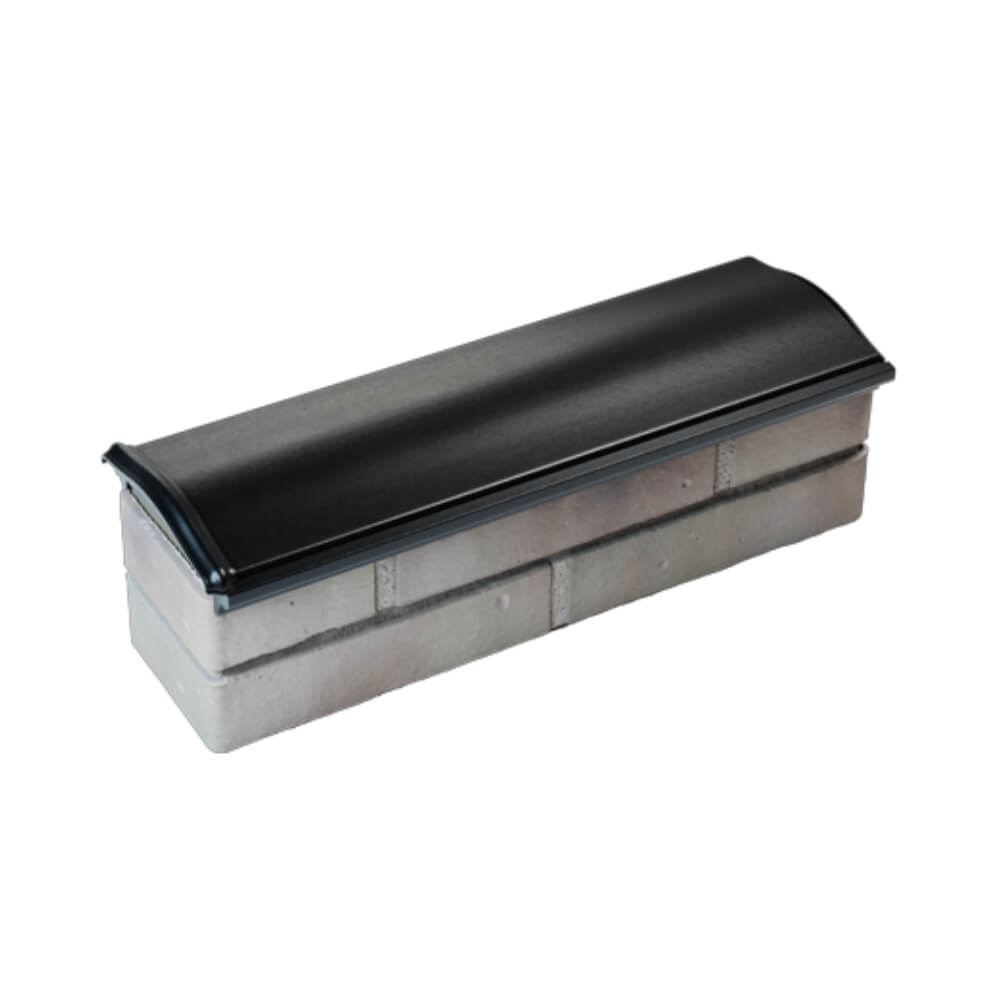 Парапет Zking Монблан Черный посадка на 0.5 кирпича (130мм) в Казани фото