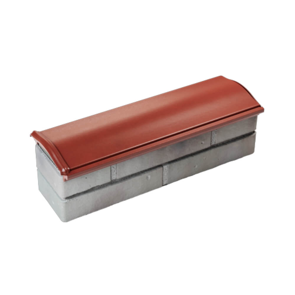 Парапет Zking Монблан Красный посадка на 0.5 кирпича (130мм) в Казани фото