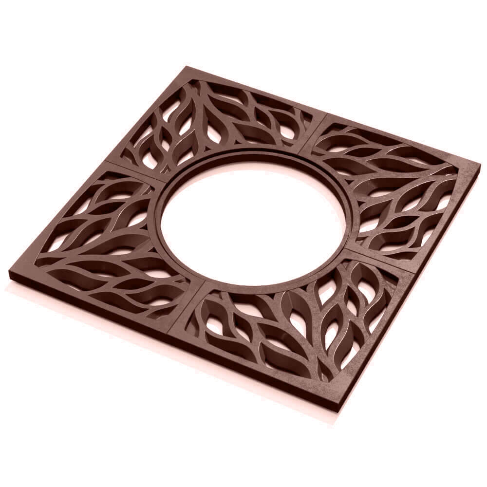 Приствольная решетка для дерева ZKING CRUST 1.2х1.2м Коричневая в Казани фото