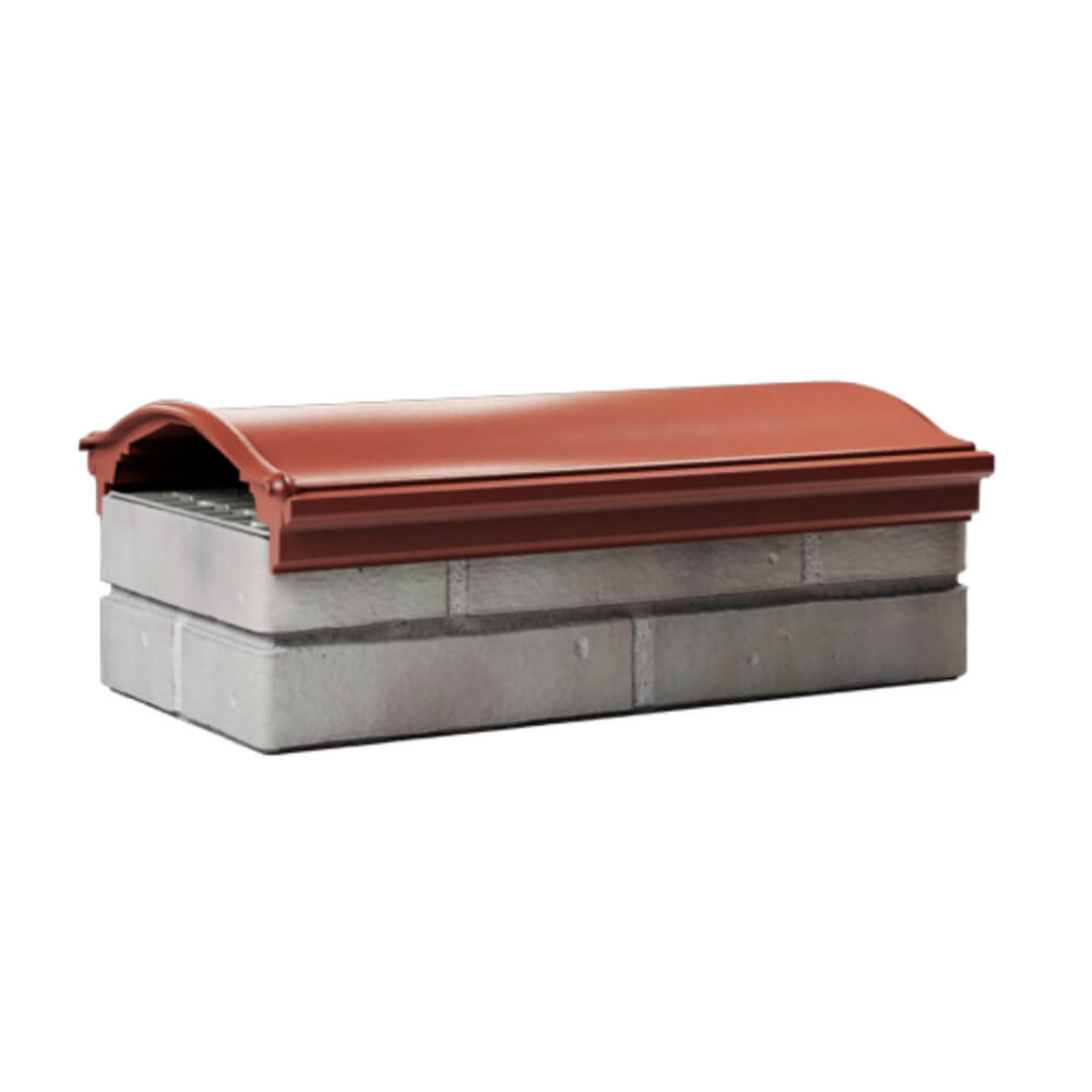 Парапет Zking Монблан Красный посадка на 1 кирпич (200/225/255мм) Казань фото