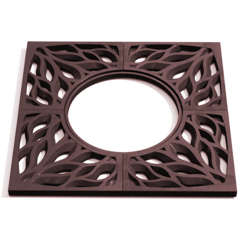 Приствольная решетка для дерева ZKING CRUST 1.2х1.2м Коричневая Казань фото