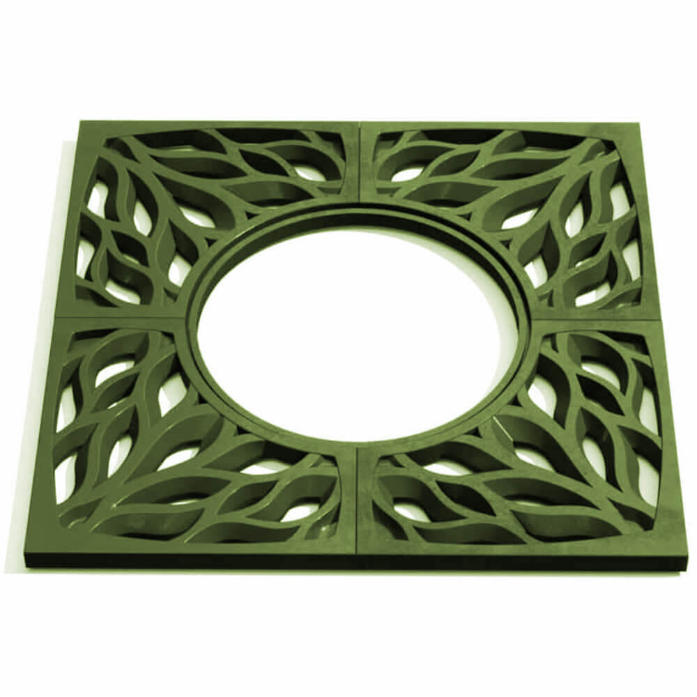 Приствольная решетка для дерева ZKING CRUST 1.2х1.2м Зеленая Казань фото