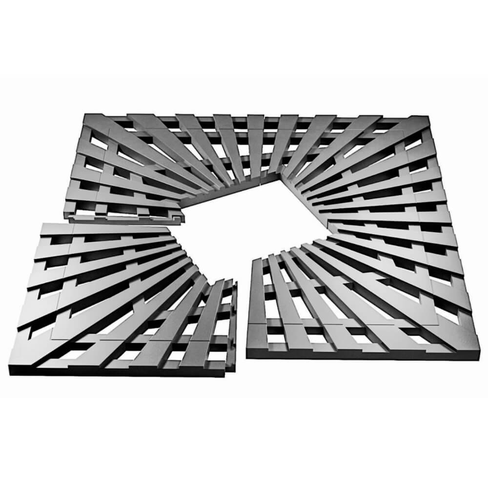 Приствольная решетка для дерева ZKING ATMOSPHERE 1.2х1.2м Серая в Казани фото