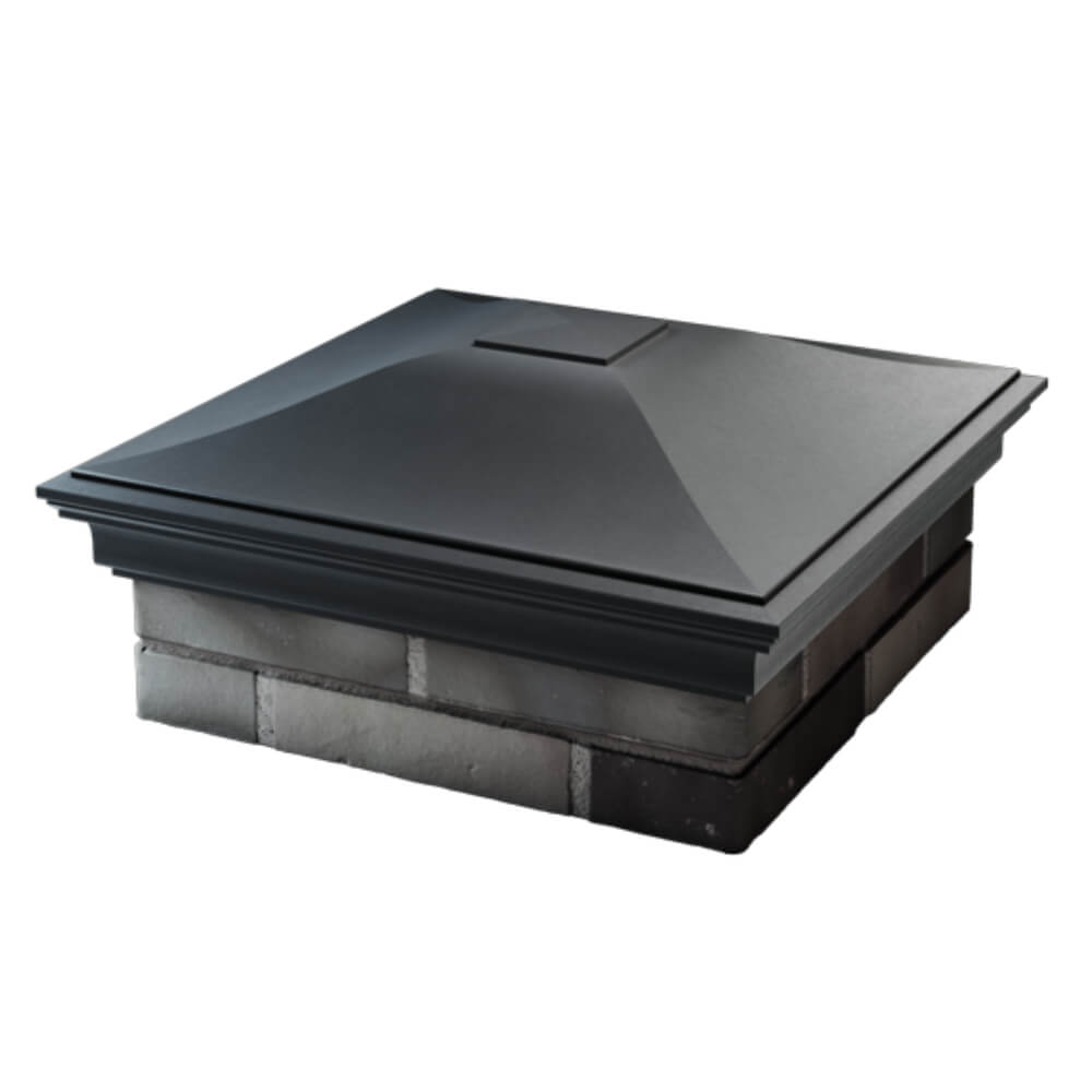 Колпак Zking Монблан Серый на столб 2х2 кирпича (515х515мм) в Казани фото