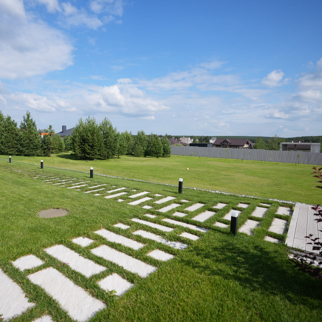 Шаговая плита STONE Светлая Галька 990х330х55мм в Казани фото