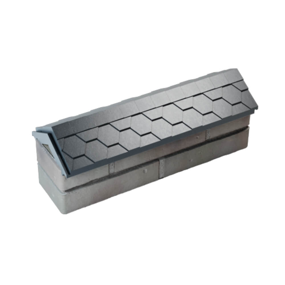 Парапет Zking Эверест Серый с посадкой на 0.5 кирпича (130мм) в Казани фото